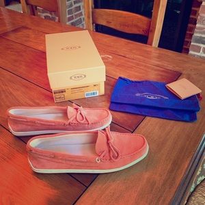 Tods Marlin Laccetto Driving Mocs!  Gorgeous!